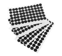 NUOBESTY 200 Pièces Patins Antidérapants en Silicone Noir pour Planches à Découper, Compatibles Universellement, Faciles à Entretenir, Coussinets Antichocs Cuisine Sécurisée