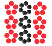 NUOBESTY 200 Pièces Transparent Bingo Counting Chips Plastic Game Tokens for Classroom Math Activities and Group Games