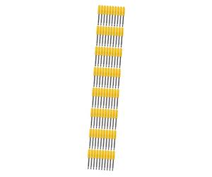 NUOBESTY 200pièces Lames De Remplacement pour Cutter Vinyle Outils De Découpe Compatibles avec Machines De Lettrage Et Films Réfléchissants Précision Et Qualité Inscription Élevée