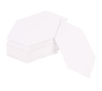 NUOBESTY 200pièces Quilting Piercing Paper Template Lightweight Patchwork Mold for Diy Sewing Crafts Smooth Surface Quilting Paper Molds for Beginners and Tailors