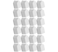 NUOBESTY 24 Éponges Dégradées pour Nail Art Éponge Douce Blanche Petit Format Accessoires Manucure DIY pour Décoration Ongles Loisirs Créatifs Kit 24 Pièces Polyvalent et Portable