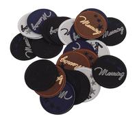 NUOBESTY 25 Pièces Décoratifs Broderie Anglaise pour Vêtements Jeans Chapeaux et Chaussures Diy Appliques Polyvalentes