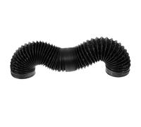 NUOBESTY 2m Conduit Évacuation pour Sèche-linge Tuyau Flexible Aluminium Kit Évacuation pour Cuisine