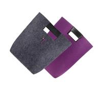 NUOBESTY 2pcs Paquet à Main en Feutre Grande Capacité Résistante pour Rangement Biblique et Organisation à Domicile Gym