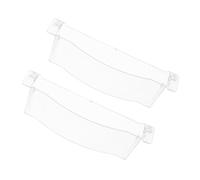 NUOBESTY 2pièces Bac à Huile Pour Hotte De Cuisinière Récupérateur De Graisse Bol De Récupération Huile Transparent Collecteur Pour Cuisine Restaurant Hôtel Boîte De Réception