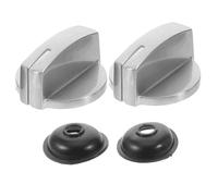 NUOBESTY 2pièces Boutons De Cuisinière à Gaz Lot De Remplacement Pour Plaques De Cuisson Interrupteurs De Cuisinière Anti-fuite