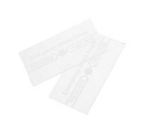 NUOBESTY 2pièces Couvercle Interrupteur Alarme Incendie Verre Transparent Résistant Eau et Haute Température Protection Manuelle Sécurité Urgences