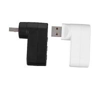 NUOBESTY 2pièces Hub USB à Ports Adaptateur Répartiteur Multiple pour Connexion De Données Lot de Câbles Extension