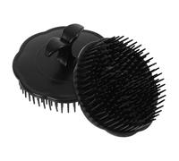 NUOBESTY 2pièces Masseur De Chevelu Brosse à Shampoing Portable Lot Pour Nettoyage Et Massage Du Chevelu Éponge Souple Et Incassable