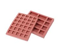 NUOBESTY 2pièces Moules Silicone pour Briques Miniatures Outils De Construction pour Maisons De Poupées Et Projets De Modélisme