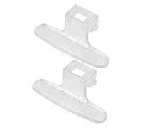 NUOBESTY 2pièces Poignée De Porte De Lave-linge Remplacement Pour Poignée De Lave-linge à Chargement Frontal Loquet De Porte De Lave-linge Compatible Avec Différents Modèles