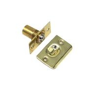 NUOBESTY 2pièces Verrou à Bille Cuivre Pour Porte De Placard Loquet Laiton Avec Ressort Verrouillage Invisible Et Facile à Installer Adapté à Portes