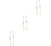NUOBESTY 3 Ensembles Chaînes Diy Pour Téléphone Portable Cœurs Colorés Et Pour Accessoires De Décoration De Coque Mobile Pour Personnaliser Et Créer Des Look Uniques 2 Pièces * 3