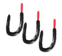 NUOBESTY 3 Pièces Brosse de nettoyage cure-pipes extra longs brosse de vidange souple brosse propre tube longs cure-pipes brosse de vidange de longue brosse de vidange nylon
