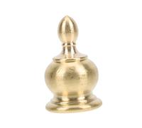 NUOBESTY 3 pièces Capuchon Écrou Couronne Cuivre Massif Décoration Lampe Européenne Fixation Vis pour Lampe de Table Accessoire Durable et Facile à Installer Grand Modèle
