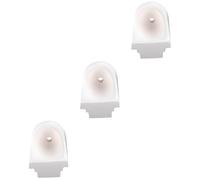 NUOBESTY 3 pièces Creuset de Quartz pour Bijoux et Dentisterie Accessoire de Machine de Outil de Fusion Polyvalent pour Métaux