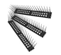 NUOBESTY 3 pièces Dissuasion Oiseaux Extérieure Pointes Anti-Pigeons Multi-usages Barrière Chat Protection Balcon Corbeaux