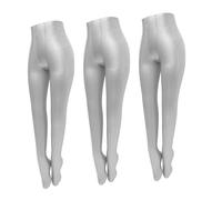 NUOBESTY 3 Pièces Mannequin Gonflable Mannequin De Vitrine Pantalon Jeans Jambes Manquées Féminines De Pantalon Pvc