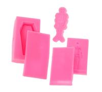 NUOBESTY 3 Pièces Moule Silicone pour Résine Coffret Flexible et DIY Porte Bijoux Décorations Halloween