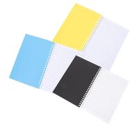 NUOBESTY 3 Pièces Spirale Couverture Rigide pour École et Bureau Planificateur Hebdomadaire et Journal Décriture Cahiers à Pages Lignées Résistants pour Prise de Notes et Organisation
