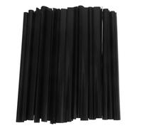 NUOBESTY 30 Pièces Clips pour Panneaux D'intimité de Jardin, Clips de Fixation pour Clôture de Jardin, PVC Noir, pour Panneaux de Clôture et Tapis à Double Tige, Patios et Zones de