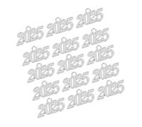 NUOBESTY 30 Pièces Pendentifs Breloques pour Bracelet et Collier Alliage Pendentifs Élégants pour Création Bijoux DIY Décoration Polyvalente pour Nouvelle Année