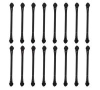 NUOBESTY 30 Sticks de Fards à Paupières Double Embout en Éponge Applicateurs de Maquillage des Yeux Doux et Hypoallergéniques Lot de 30 Pièces Application Précise et Polyvalente du