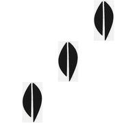 NUOBESTY 3paires Patin Antidérapant pour Souris Compatible Deathadder Autocollant De pour Améliorer La Précision Confort Les Sessions De Jeu Travail