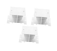 NUOBESTY 3pièces Dissipateur Thermique Aluminium pour Relais Statiques SSR Ailettes De Refroidissement Compactes pour Appareils Électroniques Et Électroménagers