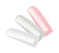 NUOBESTY 3pièces Lot de Peignes Pliables pour Coiffage Peignes à Dents Fines et Embout Queue de Rat pour Séparer les Cheveux