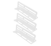 NUOBESTY 3pièces Séparateur De Réfrigérateur Pratique Pour Organisation Étagères Lot Cloisons Ajustables Pour Petits Objets Et Produits Alimentaires