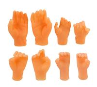 NUOBESTY 4 Paires Machiniste Remplisseurs De Sacs De Fête d'anniversaire Tonicité De La Peau des Mains des Doigts Fausse Main en Caoutchouc Doigts Mains Jouets De Bébé Pouce Vêtements