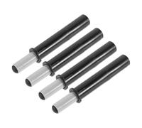 NUOBESTY 4 Pièces Amortisseur PP Noir à Fermeture Douce pour Poubelle | Système Hydraulique Silencieux, Réparation du Clapet, Prévention du Pincement des Doigts, Bureaux et Espaces Partagés