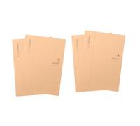 NUOBESTY 4 Pièces Anglais Cahiers de Pratique Calligraphie pour Étudiants Papier Protecteur des Yeux
