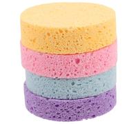 NUOBESTY 4 Pièces Éponge Absorbante pour Aquarelle Nettoyage Pinceaux pour Artistes pour Poterie Projets de Peinture