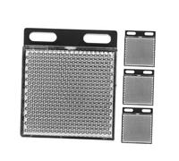 NUOBESTY 4 Pièces Grin réfléchissant Remplacement du Panneau rétroréfléchissant Remplacement de Grille rétroréfléchissante Remplacement du Panneau photoélectrique Maison réflecteur Abdos