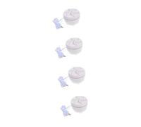 NUOBESTY 4 Pièces Mini Machine à Laver Ultrasonique Portable Linge de Voyage Compact pour Vêtements et Vêtements pour Appartements et Séjours Temporaires