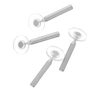 NUOBESTY 4 Pièces Pointe Acier pour Stylet Capacitif Lot Ventouse pour Remplacement Facile et Précision Améliorée