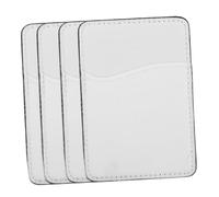 NUOBESTY 4 Pièces Porte-Cartes De Portefeuille De Téléphone pour L'arrière du Téléphone Transfert De Chaleur De Sublimation sur Les Étuis De Manchon De Portefeuille De