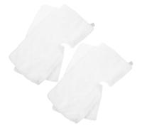 NUOBESTY 4 Pièces Recharges Lavables pour Balai Vapeur Tampons de Remplacement Fibre Haute Absorption Compatibles Balais Vapeur Accessoires Nettoyage Réutilisables pour Sols Cuisine et