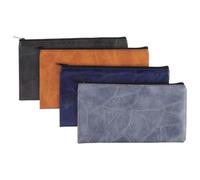 NUOBESTY 4 Pièces Sacs de Dépôt Bancaire Multifonctionnels pour Maquillage Outils et Cartes Identité Organisateur Pratique et à Eau