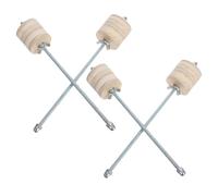 NUOBESTY 4 Pièces Serrage-joints pour Corps de Guitare en Métal et Bois Coussinets Antidérapants, Installation Rapide, pour Réparation et Fabrication en Salles de Répétition ou Concerts