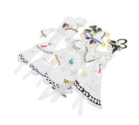 NUOBESTY 4 Pièces Shadow Puppets Kit for Traditional Chinese Handmade Puppet Craft with DIY Coloring Enhance Family Interaction Cultural Education Creative Expression