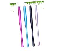 NUOBESTY 4 Pièces Stylet Écran Tactile Capacitif avec Embouts Fibres Remplaçables pour Smartphone et Tablette Couleurs Bleu et Noir