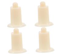 NUOBESTY 4 Pièces Support Universels pour Plateau de Pèse Personne Électronique de Remplacement pour Plateau de Pesée Stabilité Accessoire Plastique
