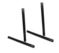 NUOBESTY 4 Pièces Tube Prolongateur Pour Aspirateur Rallonge D'aspirateur Baguette D'extension Vide Talon D'aspirateur Tube D'extension De Baguette De Remplacement Noir