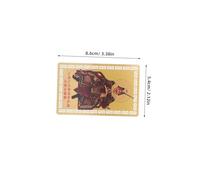 NUOBESTY 4 Pièces Year Of Horse Taisui Protection Cards Feng Shui Auspicious Amulets For Wealth Health And Peace