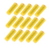 NUOBESTY 40 Pièces Lot Éponge Ronds pour Peinture Texturée Murale Extérieure Effet Artistique Couverture Flexible pour Murs Irréguliers Décoration Façades Jaunes