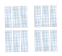 NUOBESTY 40 Pièces Supports de Rangement pour Washi Tape Organisateurs Pratiques avec Coins Arrondis Planches Épaisses Antidérapantes pour Bureau et Maison