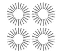 NUOBESTY 400 Pièces Goupilles de Fixation Acier Inoxydable pour e Voiture Pliante Résistantes Corrosion pour Réparation DIY de Télécommande Voiture